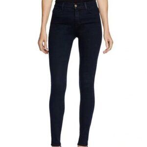 J Brand Maria High Rise Skinny Leg in Dark Blue (SHY) NWT sz 27